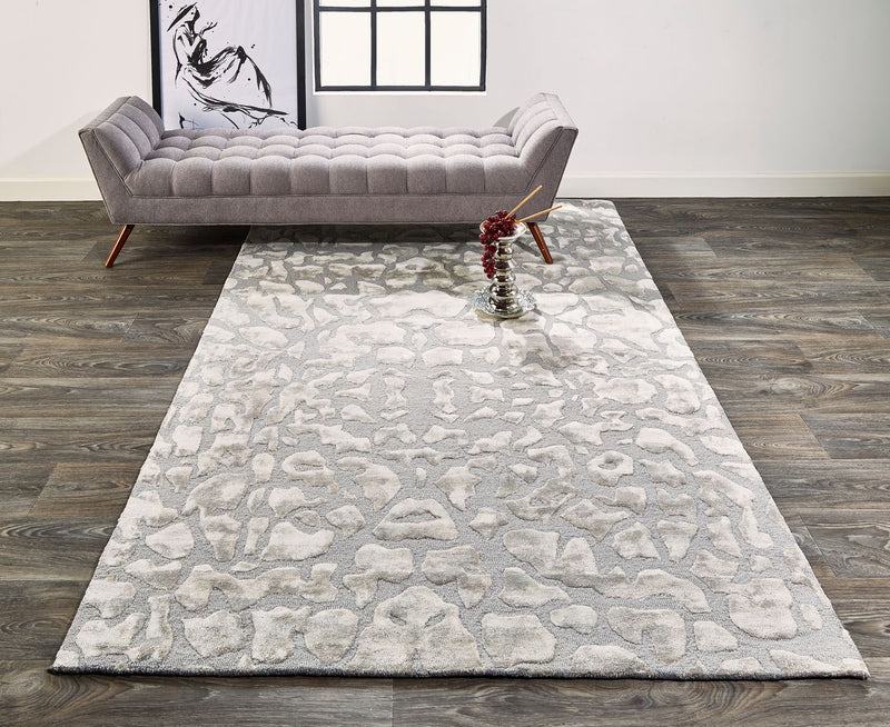 media image for Malawi Hand Tufted Silver Gray Rug by BD Fine Roomscene Image 1 24