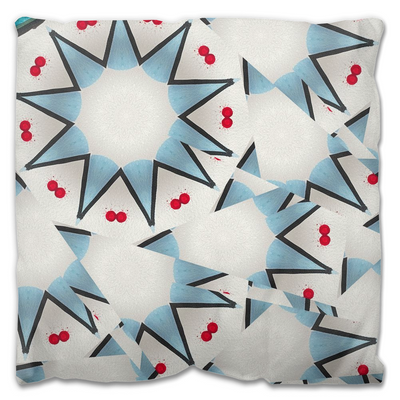 product image for blue stars throw pillow 12 80