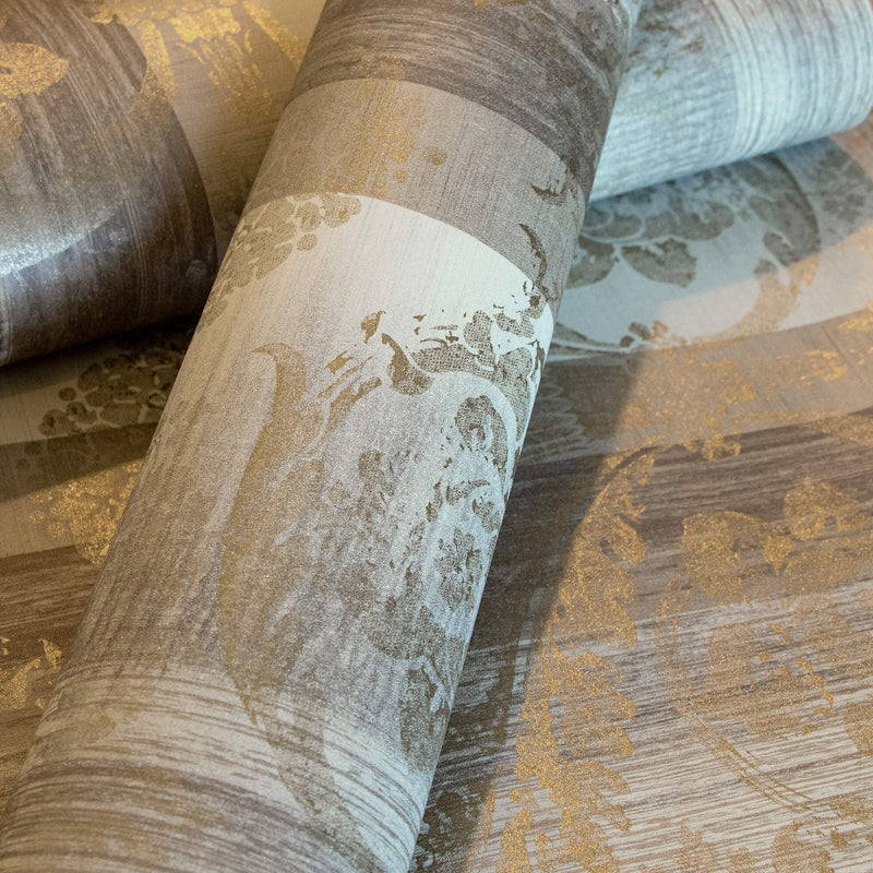 media image for Nerites Taupe Wallpaper from the Adonea Collection by Galerie Wallcoverings 279