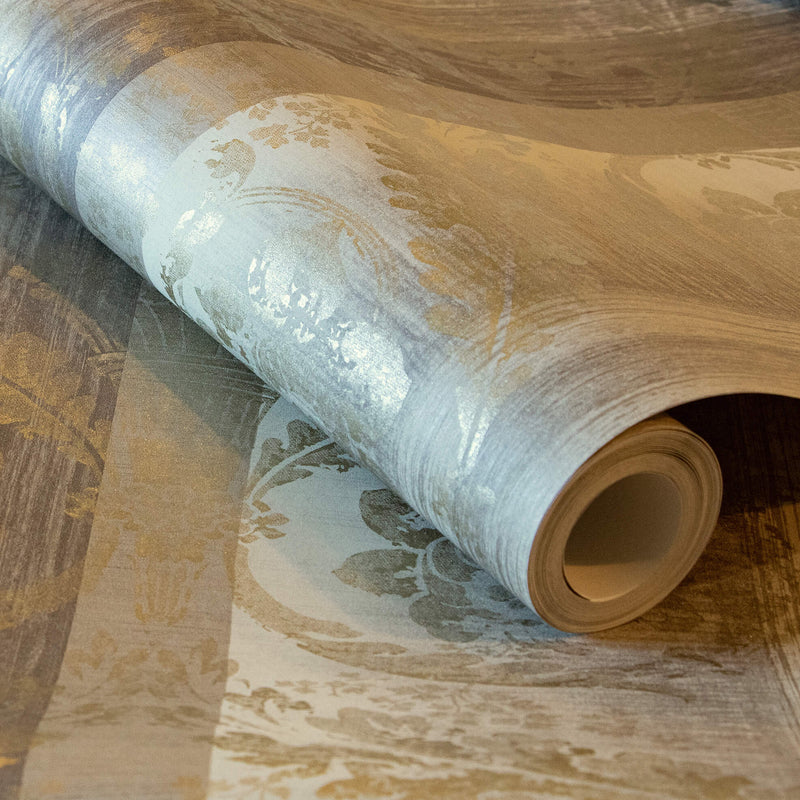 media image for Nerites Taupe Wallpaper from the Adonea Collection by Galerie Wallcoverings 250