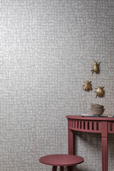 product image for Zeus Silver Wallpaper from the Adonea Collection by Galerie Wallcoverings 96