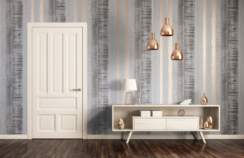 media image for Hermes Grey Copper Wallpaper from the Adonea Collection by Galerie Wallcoverings 272