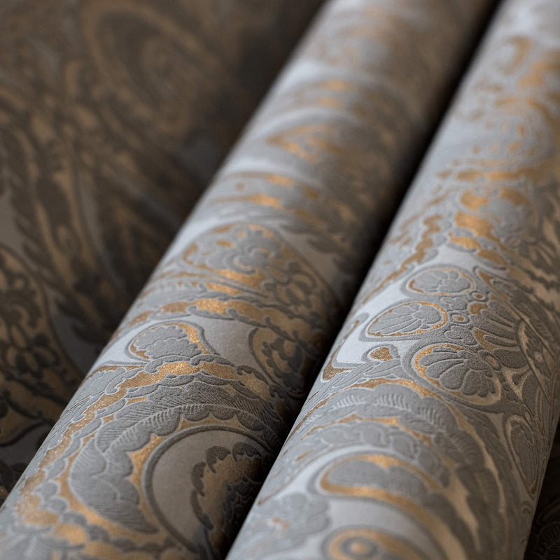 media image for Ares Grey Copper Wallpaper from the Adonea Collection by Galerie Wallcoverings 229