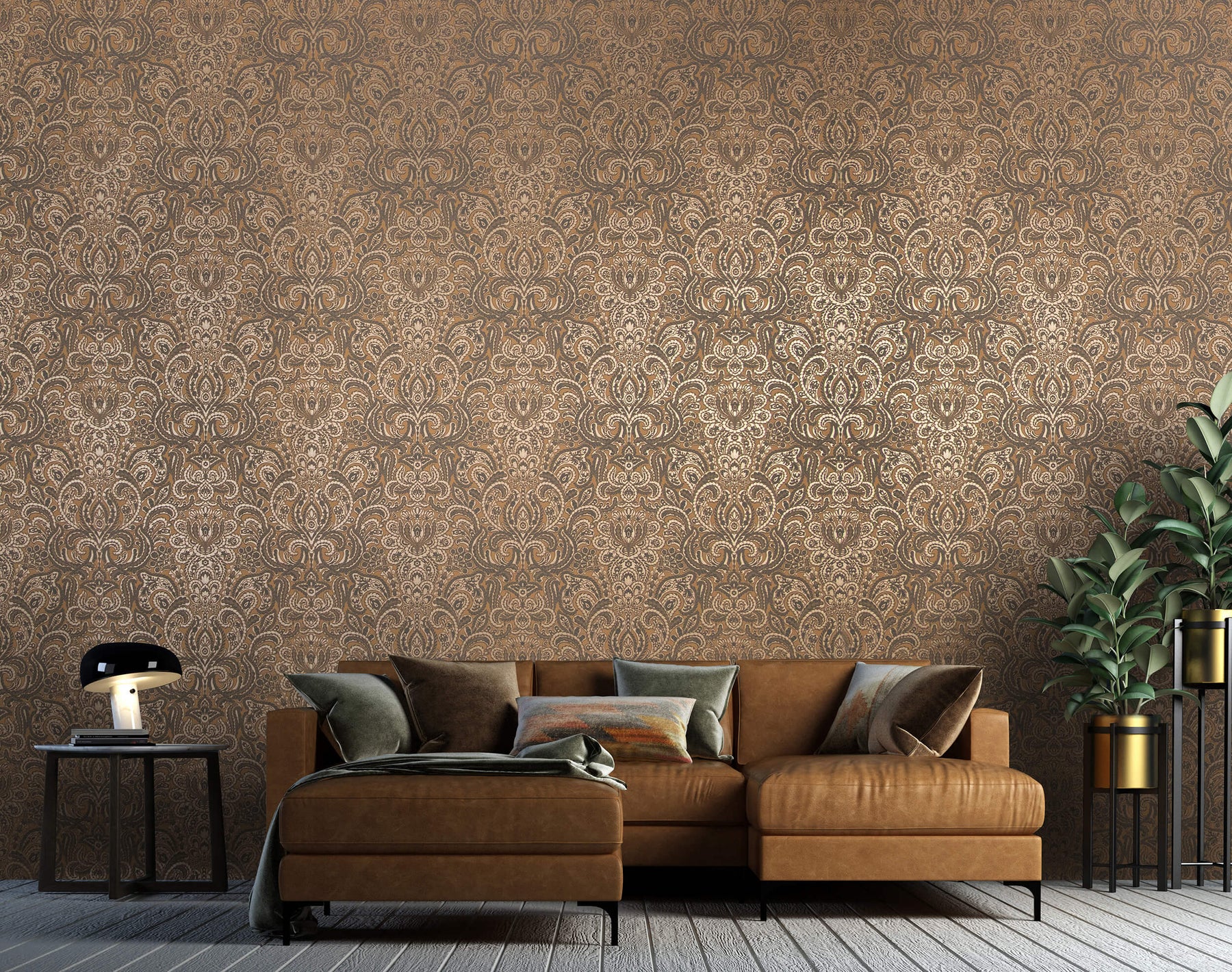 Shop Ares Burly Wood Wallpaper from the Adonea Collection | Burke Decor