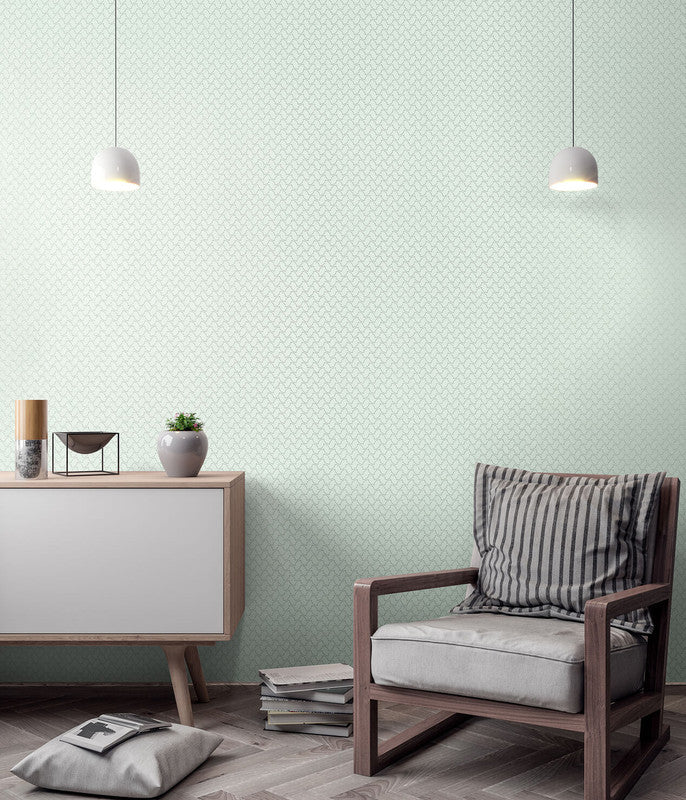 media image for Balance Wallpaper in Frost Mint 255