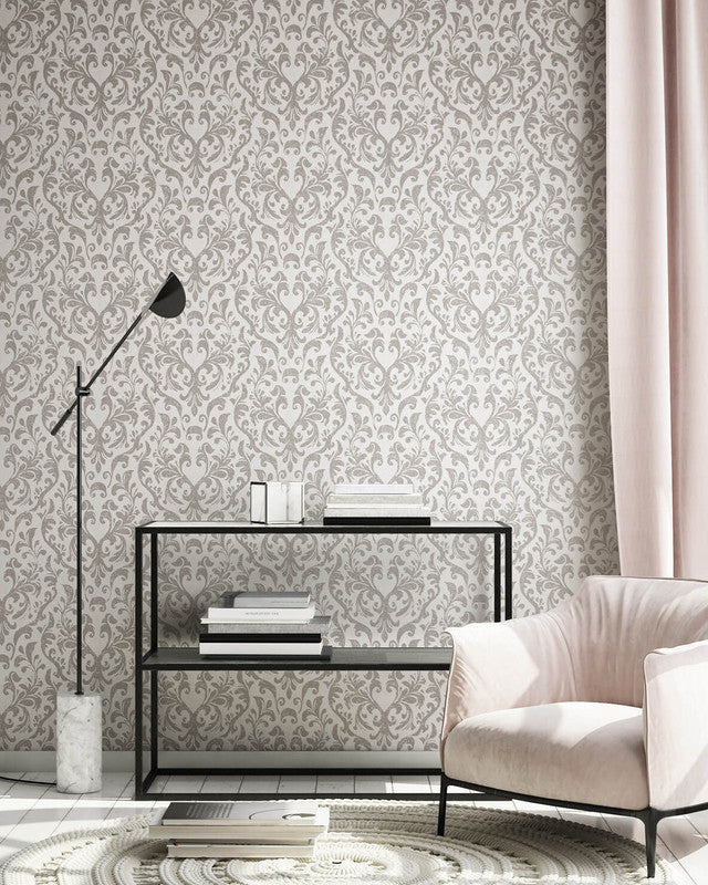 media image for Notting Hill Wallpaper in Cream Gold 278