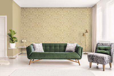 product image for Notting Hill Wallpaper in Brown Gold 9