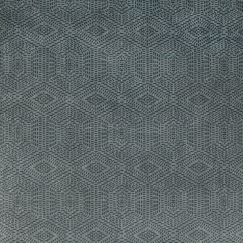 media image for Greek Tile Wallpaper in Black Blue 258