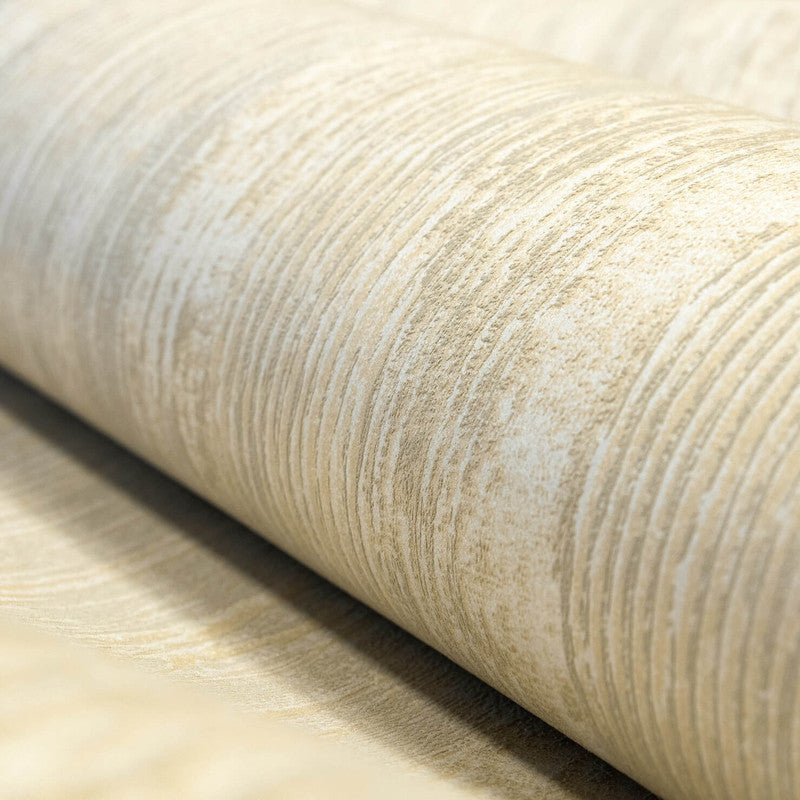 media image for Wooden Wallpaper in Beige 222