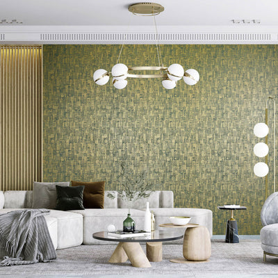 product image for Jacquard Wallpaper in Petrol 49