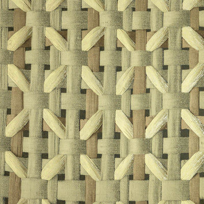 product image of Sample Seta Octagonal Honeycomb Wallpaper in Mustard 527