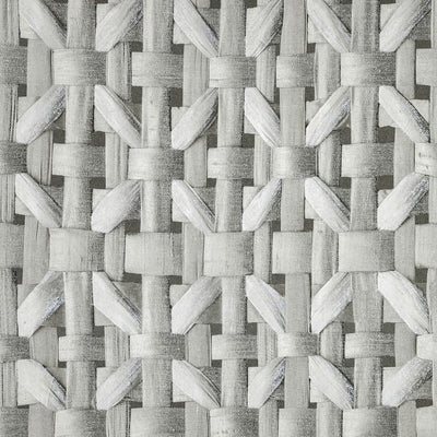 product image of Seta Octagonal Honeycomb Wallpaper in Black Cumin 587