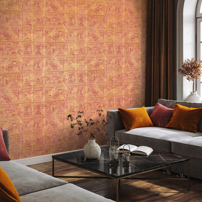 product image for Raffia Wallpaper in Curcuma 8