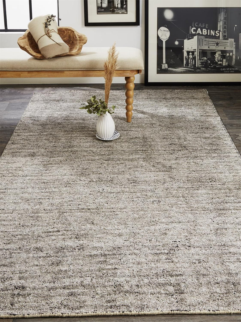 media image for Legros Hand Woven Gray Mélange Rug by BD Fine Roomscene Image 1 28