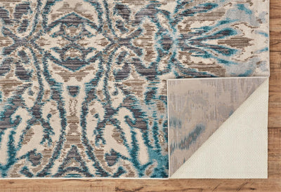 product image for Arsene Teal and Taupe Rug by BD Fine Fold Image 1 76