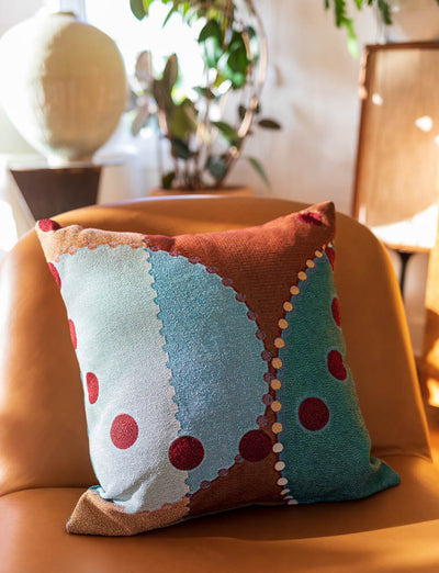 product image for dotty woven pillow 2 14