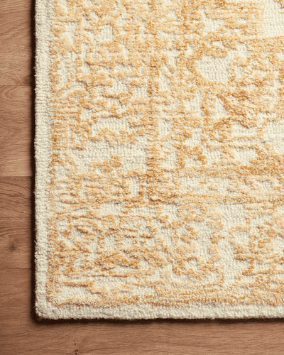 product image for Annie Hooked White / Gold Rug Roomscene Image 3 94