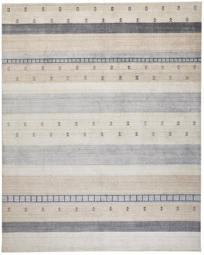 product image of Yurie Beige and Gray Rug by BD Fine Flatshot Image 1 598