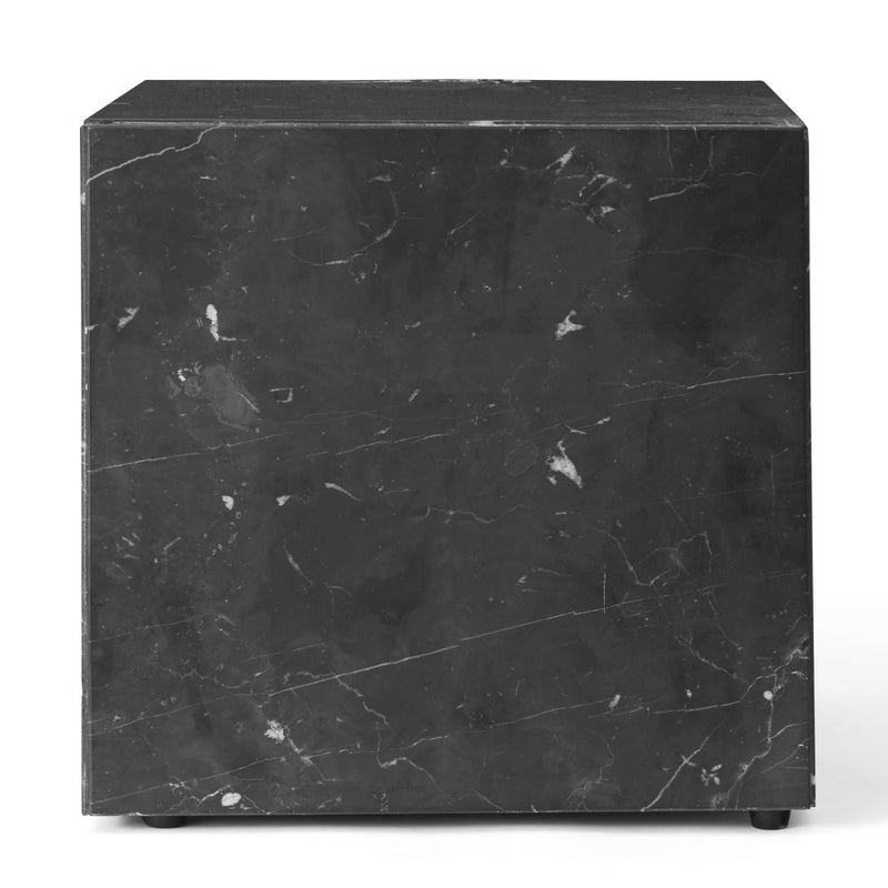 media image for Plinth Table Cubic in Black Marquina Marble design by Menu 286