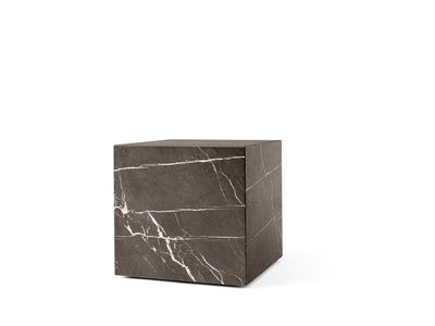 product image for Plinth Table Cubic in Black Marquina Marble design by Menu 98
