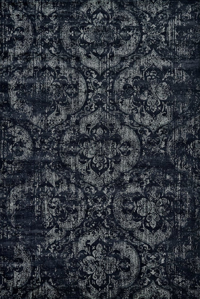 product image for Margaux Gray and Black Rug by BD Fine Flatshot Image 1 35