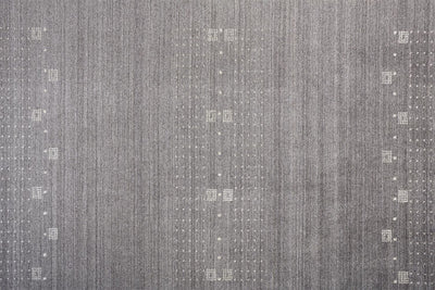 product image for Yurie Hand Knotted Gray and Ivory Rug by BD Fine Texture Image 1 30