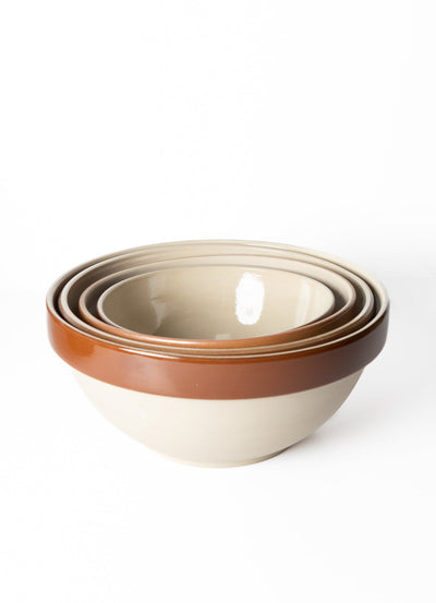 product image for Poterie Renault Vintage Round Mixing Bowls 1 19