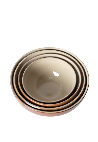 product image for Poterie Renault Vintage Round Mixing Bowls 12 19