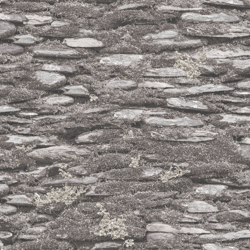 media image for Rock Wall Wallpaper in Grey from the Evergreen Collection by Galerie Wallcoverings 292