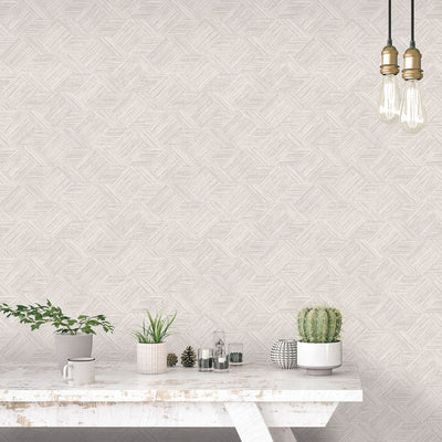 product image for Grassy Tile Wallpaper in Light Grey from the Evergreen Collection by Galerie Wallcoverings 74