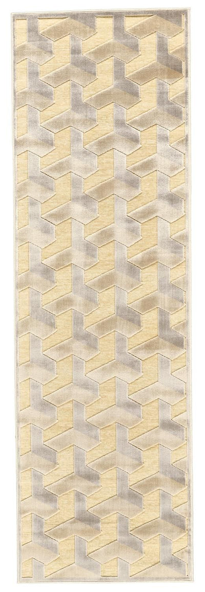 product image for Pellaro Cream and Silver Rug by BD Fine Flatshot Image 1 68