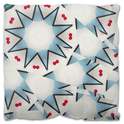product image for blue stars throw pillow 14 0