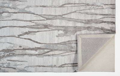 product image for Orwell Gray and Silver Rug by BD Fine Fold Image 1 86