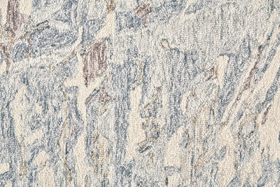 product image for Veran Blue and Ivory Rug by BD Fine Texture Image 1 50