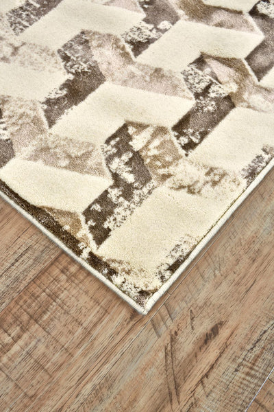 product image for Nahele Cream and Brown Rug by BD Fine Corner Image 1 25