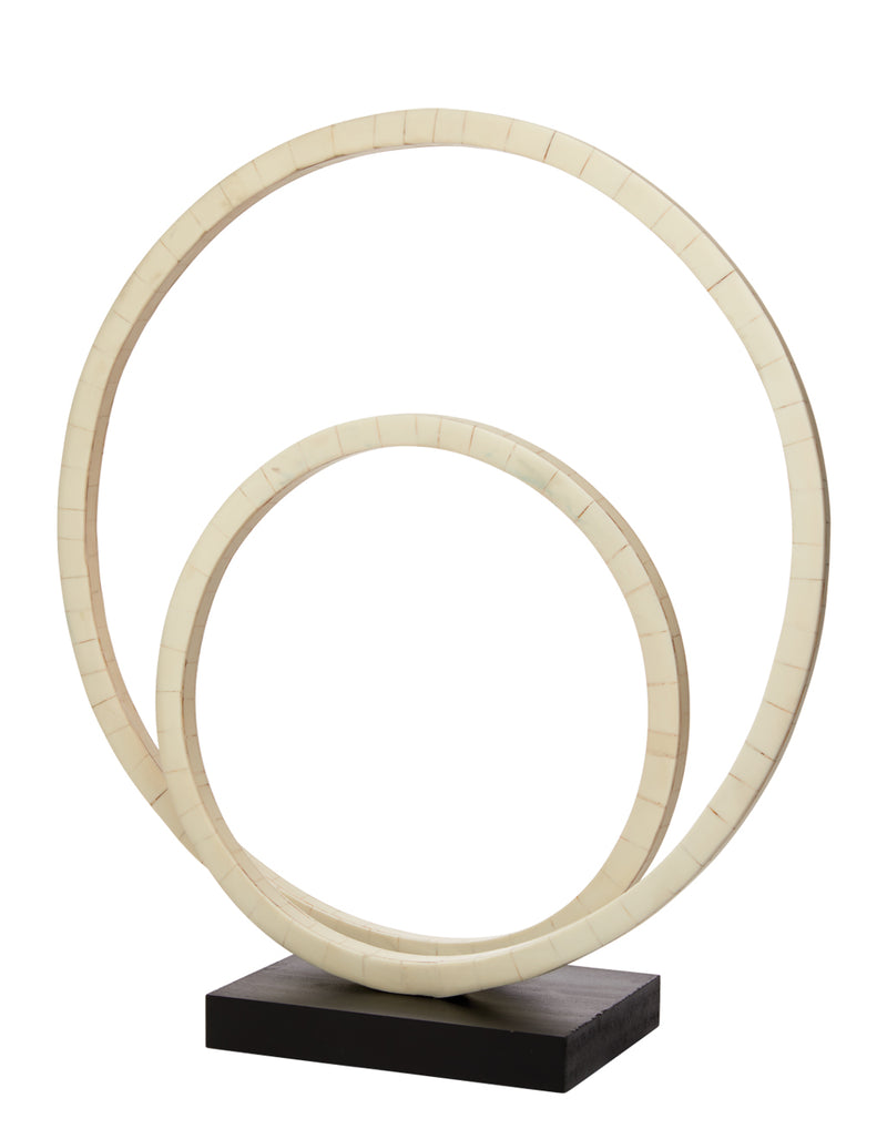 media image for Helix Double Ring Sculpture design by Jamie Young 224