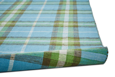 product image for Jens Hand Woven Blue and Green Rug by BD Fine Roll Image 1 53