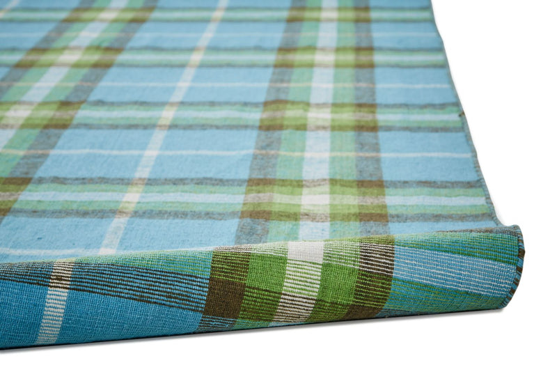 media image for Jens Hand Woven Blue and Green Rug by BD Fine Roll Image 1 282
