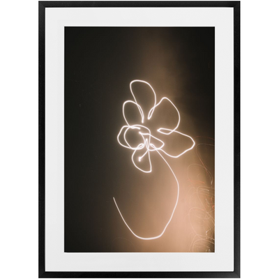 product image for moon flower framed photo 3 95