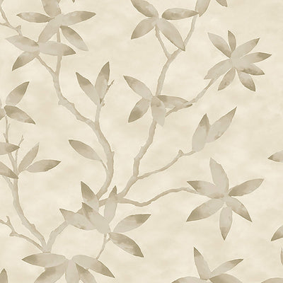 product image of Branch Motif Texture Wallpaper in Ivory/Grey 517