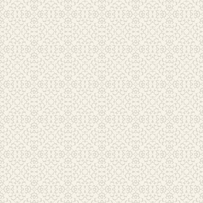 product image of Diamond Abstract Textured Wallpaper in Ivory/Silver 573