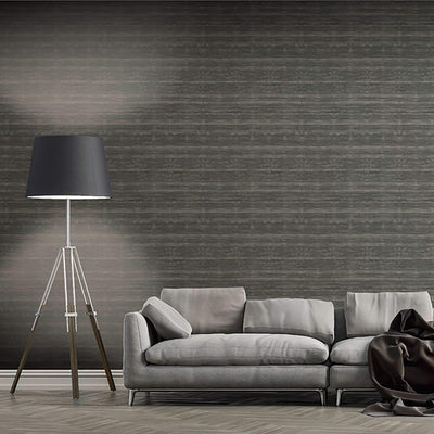 product image for Horizontal Stripe Abstract Wallpaper in Grey 31