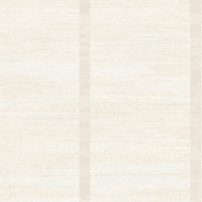 product image of Faux Grasscloth Stripes Distressed Wallpaper in Cream/Taupe 55