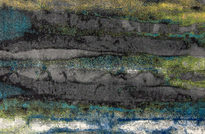 product image for Omari Teal and Teal Rug by BD Fine Texture Image 1 96