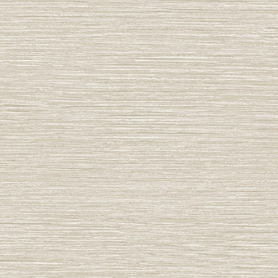 product image of Faux Grasscloth Horizontal Stripes Wallpaper in Cream 530