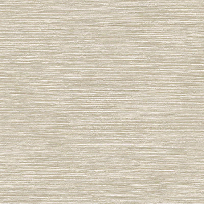 product image of Faux Grasscloth Horizontal Stripes Wallpaper in Sand/Cream 535