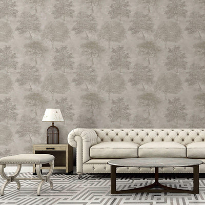 product image for Abstract Textured Wallpaper in Silver/Grey 31