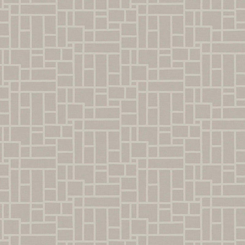 media image for Geometric Wallpaper in Light Grey 252