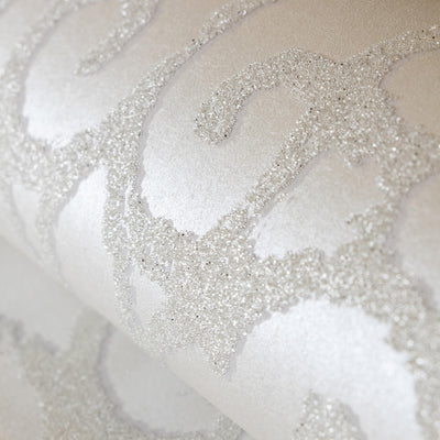 product image for Pluto Wallpaper in Pearl White 6