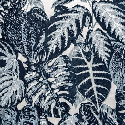 product image of Elephant Leaf Wallpaper in Blue 525